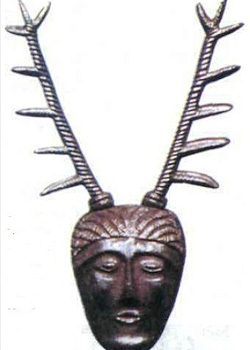 Кельтское божество с головой оленя