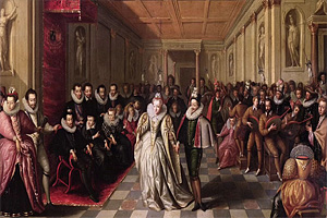 Дворянские балы в Париже в XVI веке