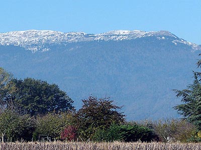 Гора Кре де ла Неж (Crêt de la Neige): 1720 м