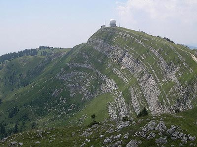 Гора Ла Доль (La Dôle): 1677 м