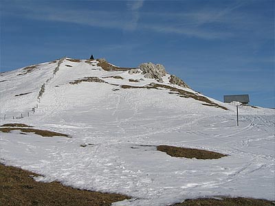 Гора Мон Тендр (Mont Tendre): 1679 м