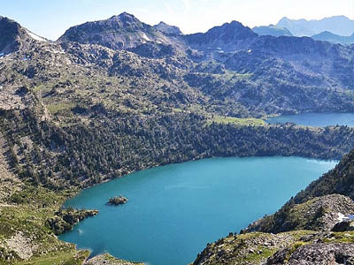 Центральные Пиренеи, Франция. Горные пруды
