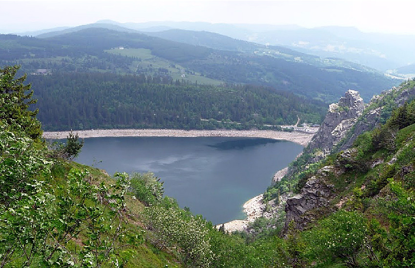 Горное озеро Блан (Lac Blanc)