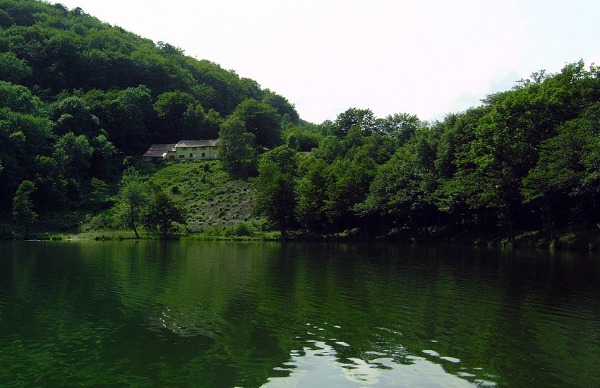 Озеро Лаштельвейе (Эльзас, Франция)