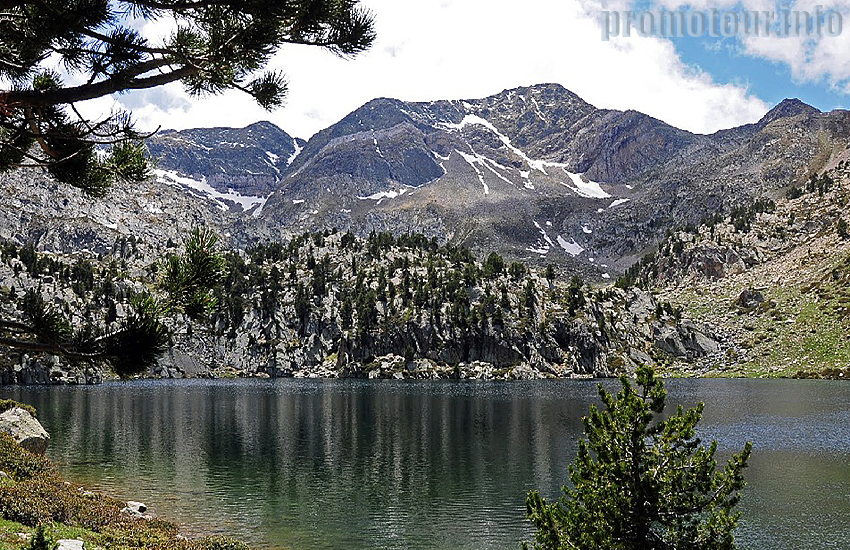 Центральные Пиренеи. Озеро Эстани де Каранса (lac Estany de Caranca)