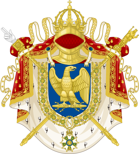 Герб Первой империи при Наполеоне I 1804-1814г.г.
