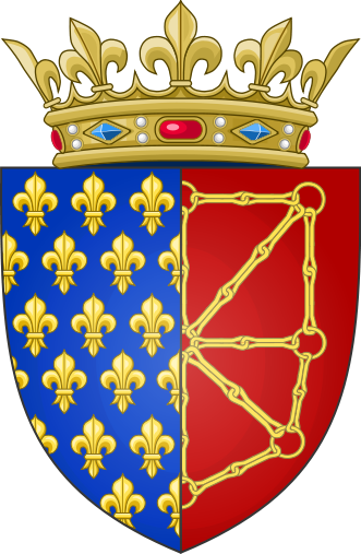 Королевский Герб Королевства Франции, при Филиппе V