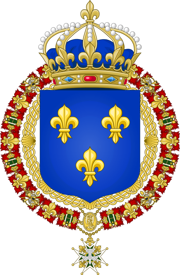 Королевский Герб  Франции 1515-1589