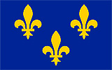 Флаг Франции XIII-XIV в.в.