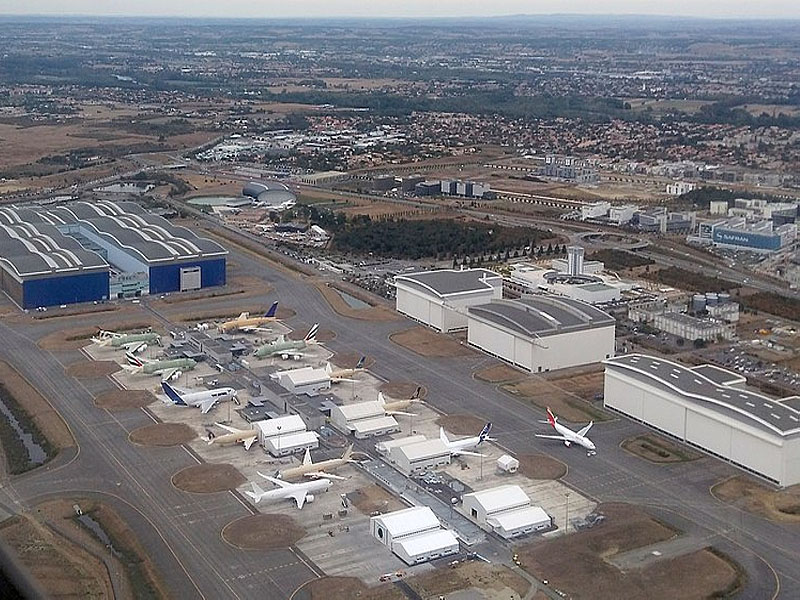 Завод Airbus Commercial Aircraft в Тулузе